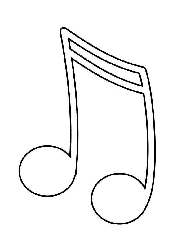 Pix For > Musical Note Clipart