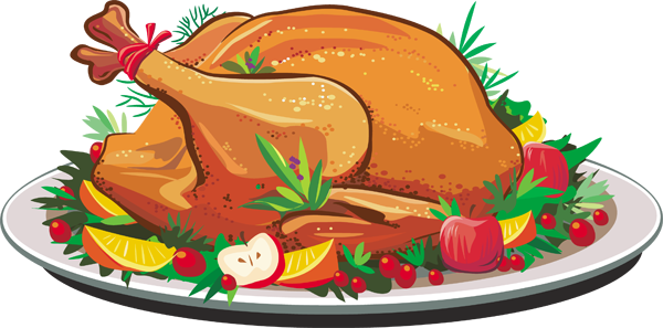 Roasted Turkey Clipart - ClipArt Best