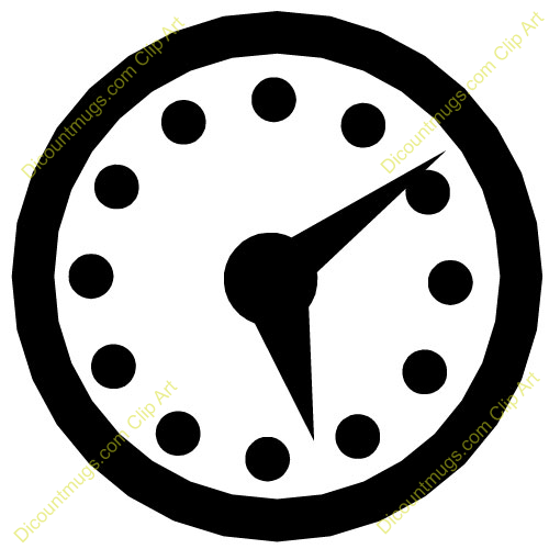 Digital Clock Clipart Black And White | Clipart Panda - Free ...