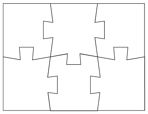 Blank Puzzle Piece Template – Free Single Puzzle Piece Images | PDF