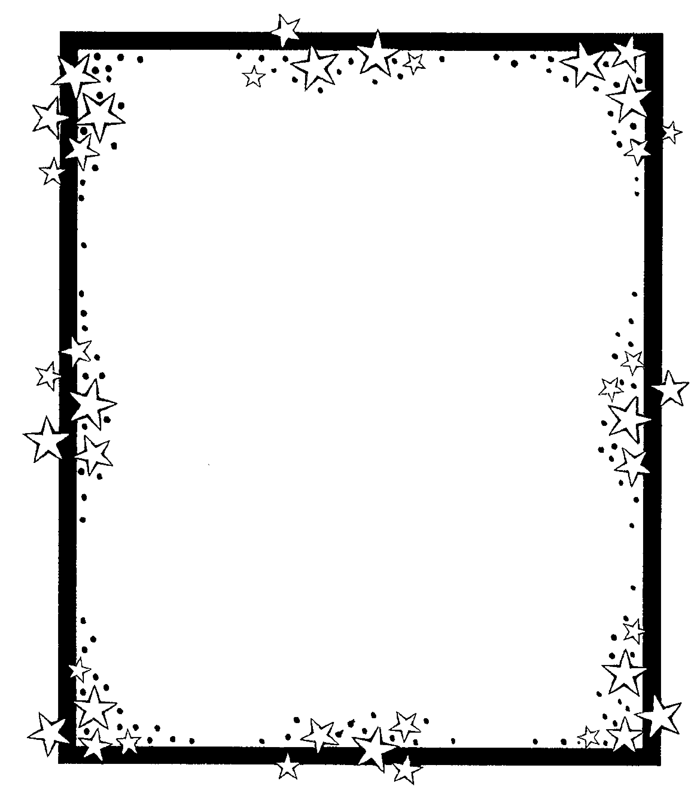 Black And White Page Borders - ClipArt Best
