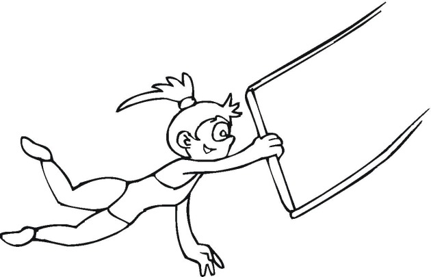 TRAPEZE Colouring Pages (page 2)