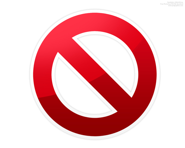 Do Not Symbol image - vector clip art online, royalty free ...