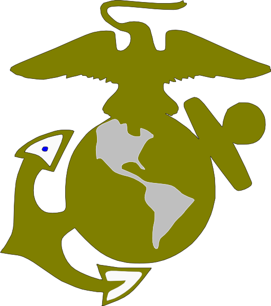 Gallery For > Marine Corps Emblem Stencil