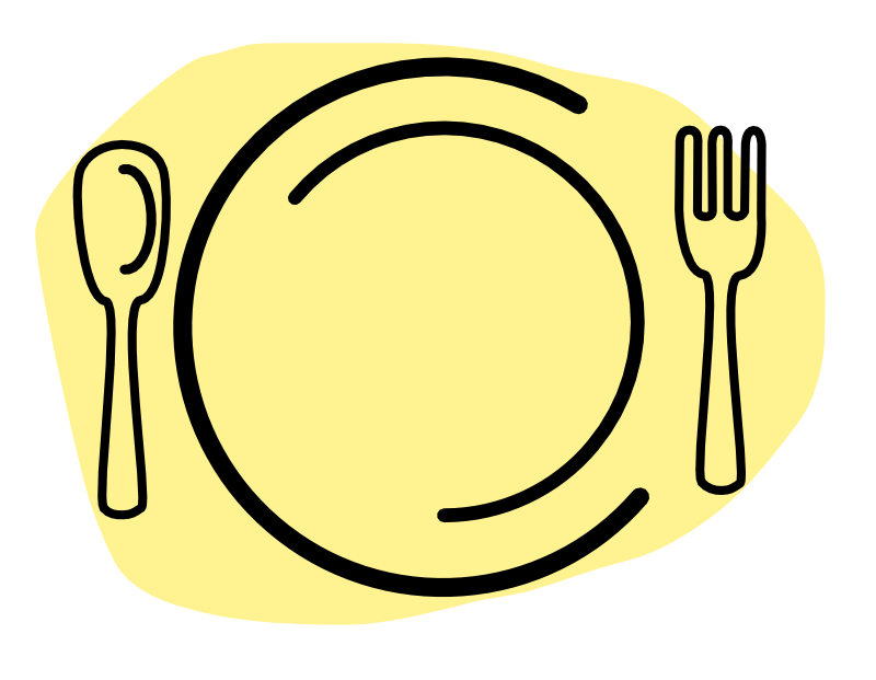 Pix For > Dinner Plate Clipart Images
