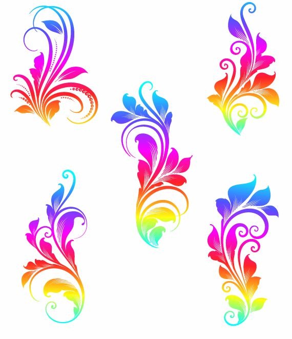 Colorful Swirls Vector Graphics | Free Vector Graphics | All Free ...