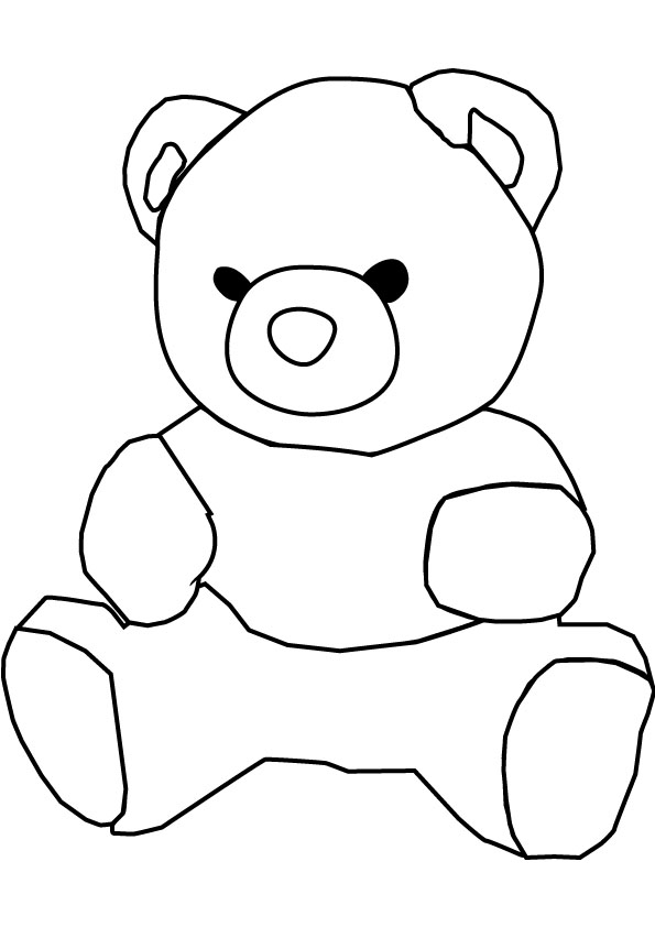 Teddy bear coloring pages animal pictures - ClipArt Best - ClipArt ...