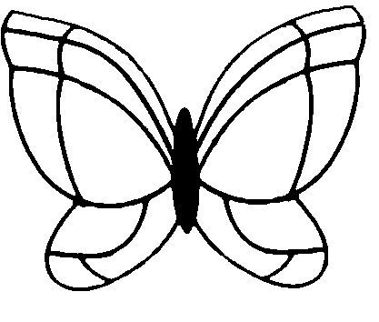 Free Butterfly Patterns and Dragonfly Patterns For Stained Glass