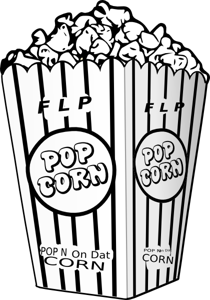 Popcorn Kernel Outline - ClipArt Best