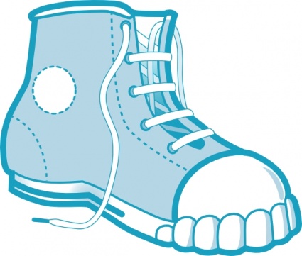 Clothing Blue Boot clip art - Download free Other vectors