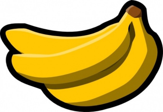 Bananas Icon clip art Vector | Free Download