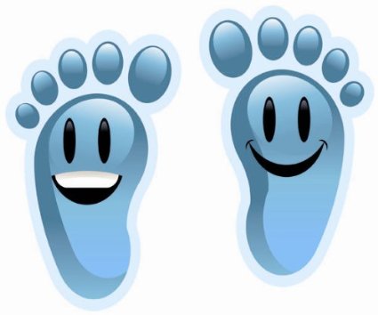 Cartoon Baby Feet - Cliparts.co