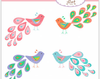 Popular items for bird clip art on Etsy