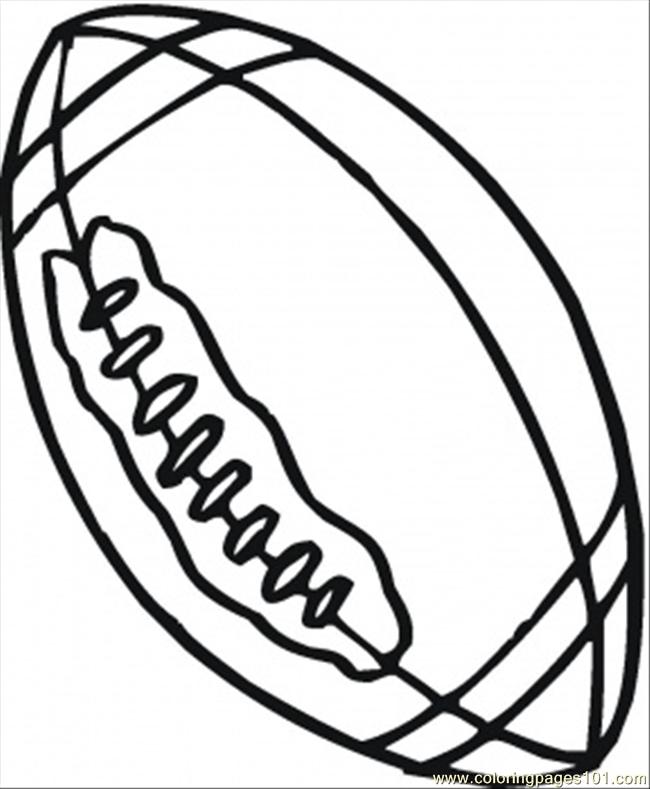 Coloring Pages Rugby Ball (Sports > Rugby) - free printable ...