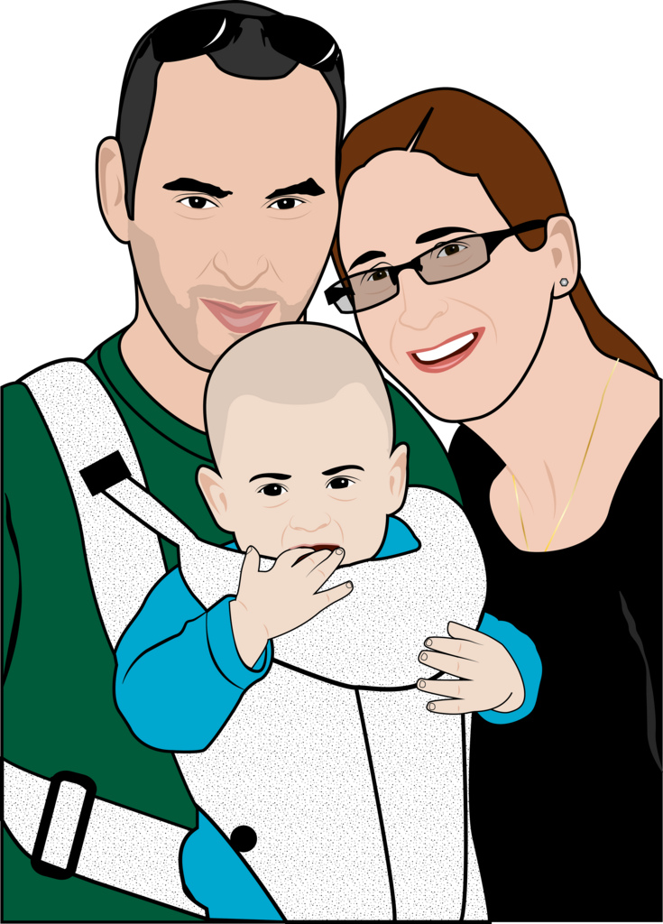 happy family cartoon character vector | Flickr - Photo Sharing!