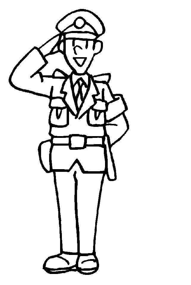 Police Coloring Pages : Printables Policeman Coloring Pages Online ...