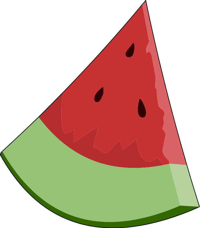 Watermelon Slice Clipart
