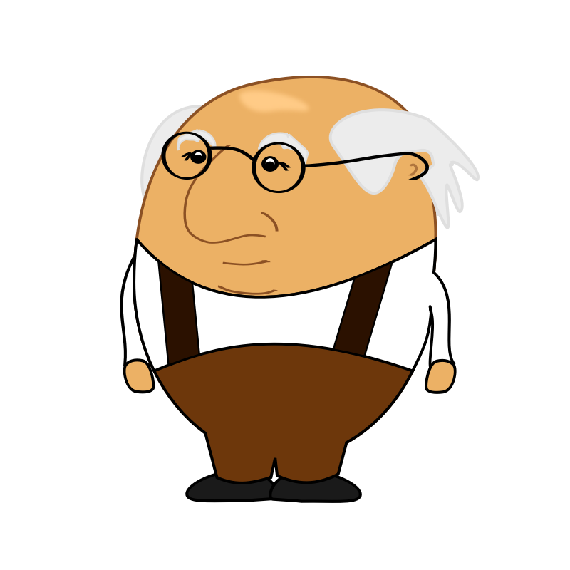 Clipart - Old Man 2