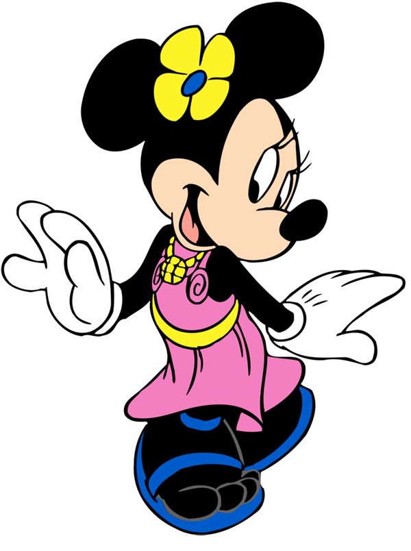 Pink Minnie Mouse | minnie mouse clipart | ♦Animated Gif♦ Minnie ...