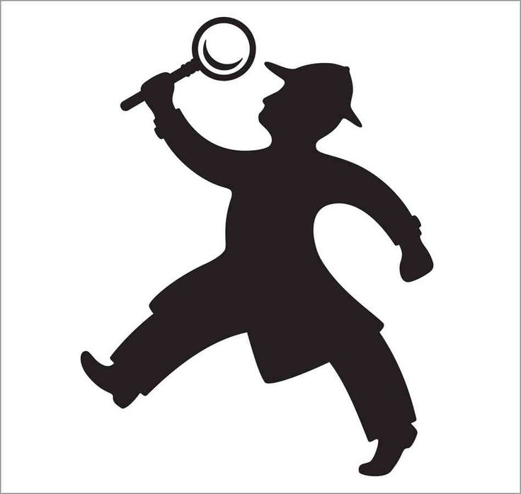 Detective silhouette | spy theme vbs | Pinterest