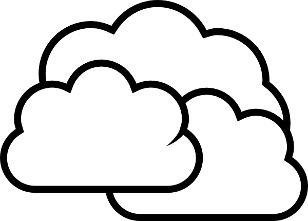 Weather Clip Art Black And White - Gallery