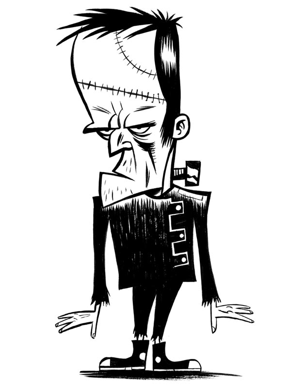Character designs for Frankenstein's monster — Portfolio of ...