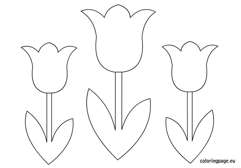 Printable Coloring Pages of Flowers - Free Coloring Pages