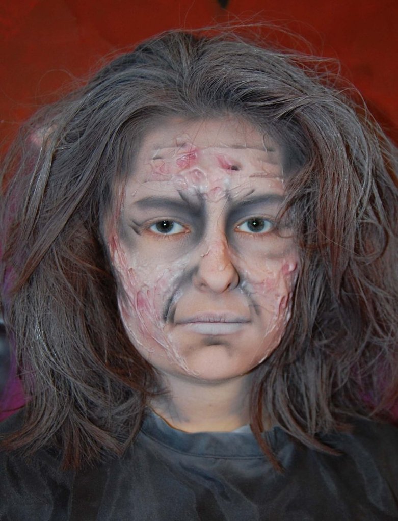 old lady make up by studioexperiment on DeviantArt