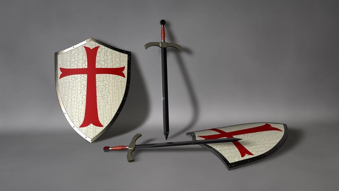 Knights Templar Cross Shield by pmattiasp on DeviantArt