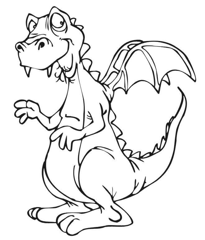 Dragons Pictures For Kids - AZ Coloring Pages