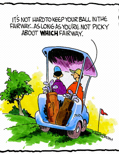 Top 10 Golf Cartoon Humor From Finkstrom | Golfeneur