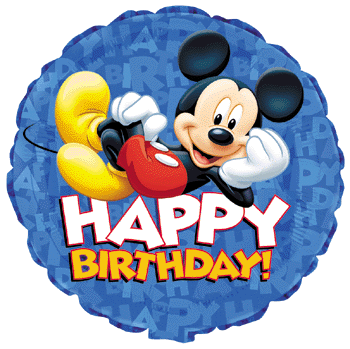 Cartoon Network Walt Disney Pictures: 9 Disney Happy Birthday ...
