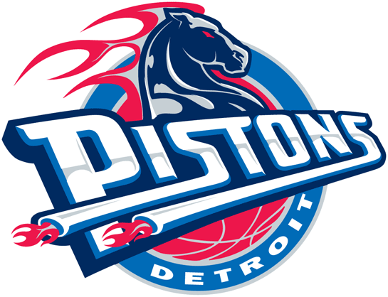 Detroit Pistons Primary Logo - National Basketball Association ...