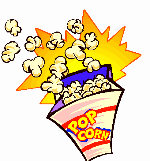 Popcorn Shape Clipart