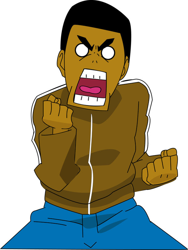 Angry Cartoon Guy Clipart - Free Clip Art Images