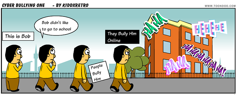 Cyber Bullying One by KiddxRetro - ToonDoo - World's fastest way ...