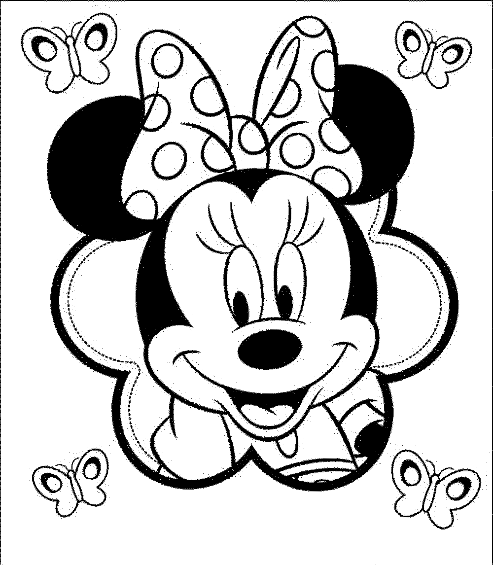Minnie Mouse Black Face Cliparts co