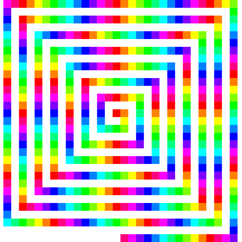 Square Spiral Clip Art Download