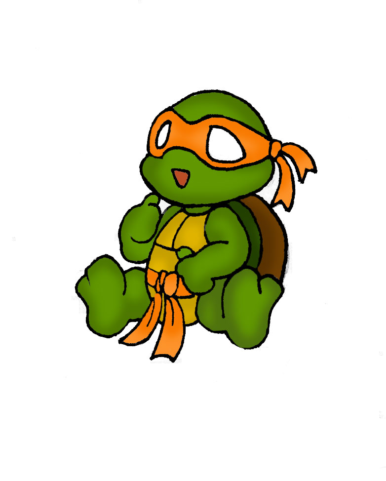 Cute Ninja Turtle Drawing Images & Pictures - Becuo