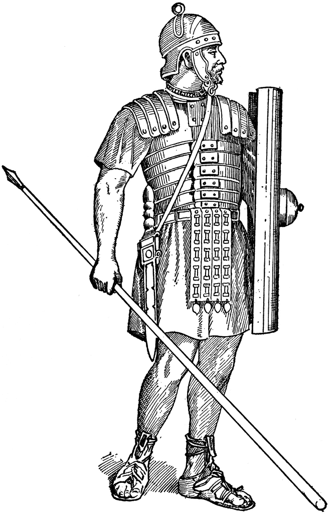 Picture Of A Roman Soldier Cliparts.co