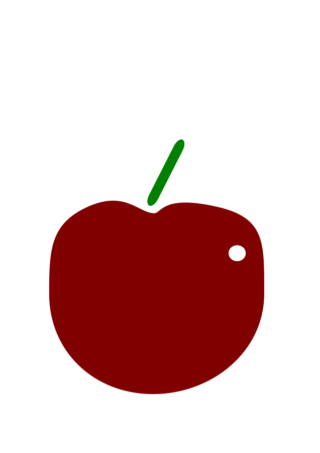 apple with worm clip art free - photo #38