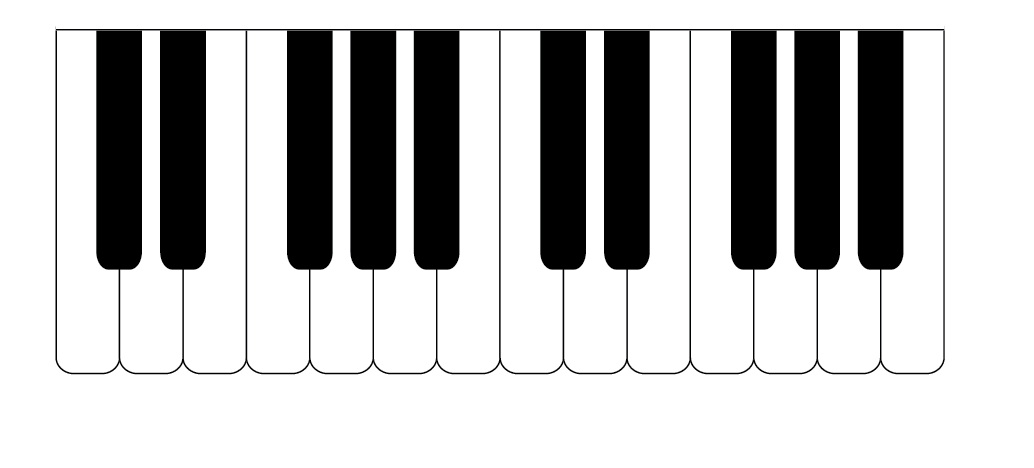 Piano Keyboard Clipart