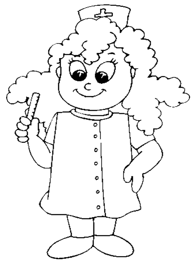 Nurse Printable Coloring Pages Photo - Doctor Day Coloring Pages ...