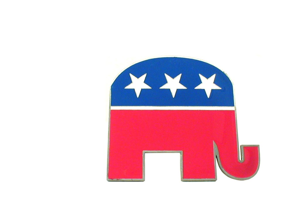Republican Elephant Trailer Hitch Cover Siskiyou Hitch Covers THS1S