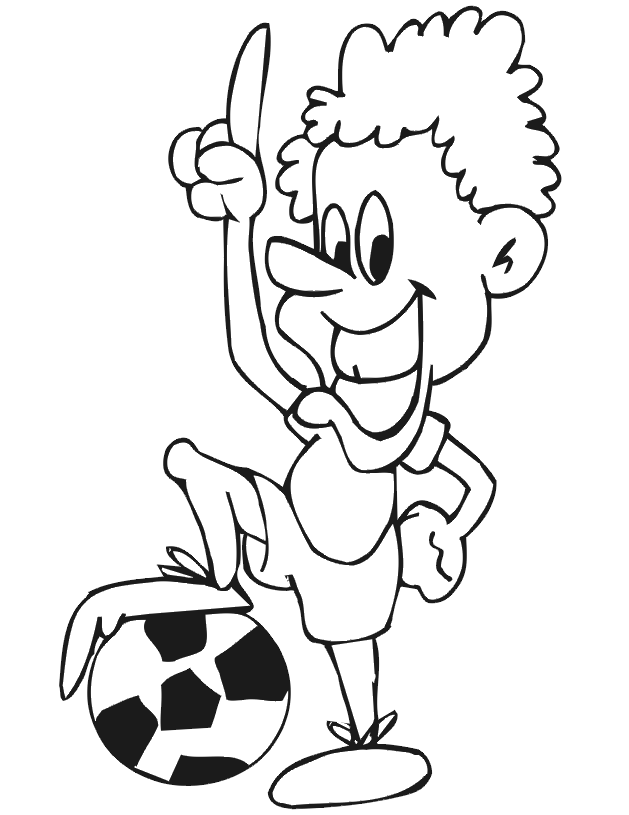 Soccer Coloring Pictures | kids coloring pages | Printable ...