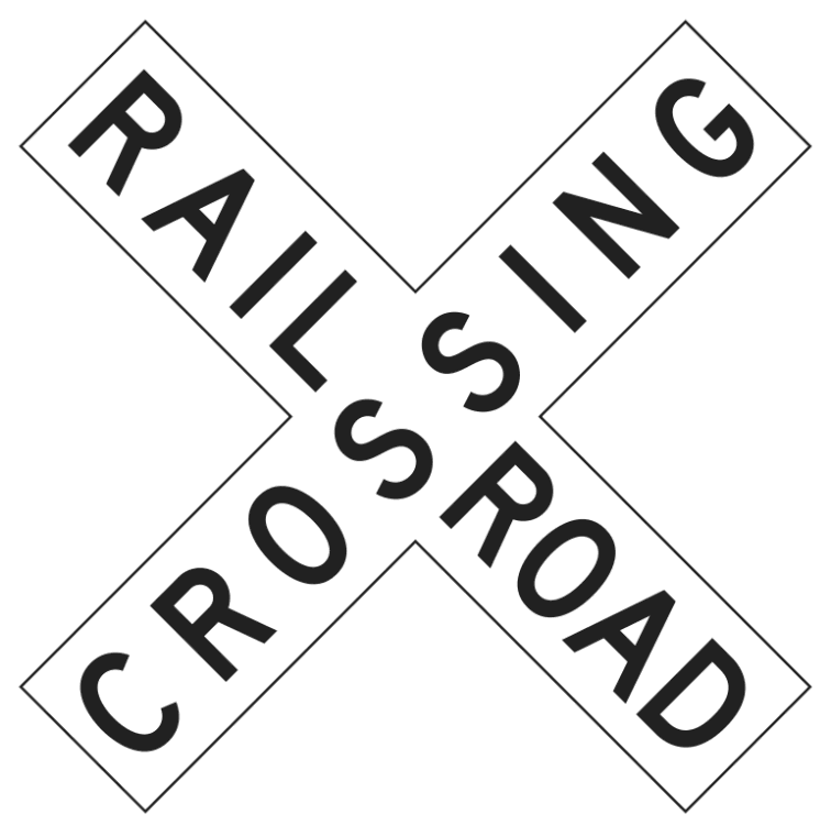 Railroad Crossing Sign Clip Art Download