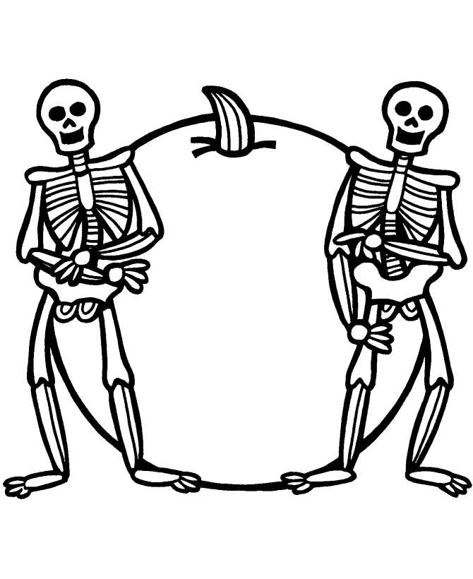 halloween skeleton clip art free - photo #32