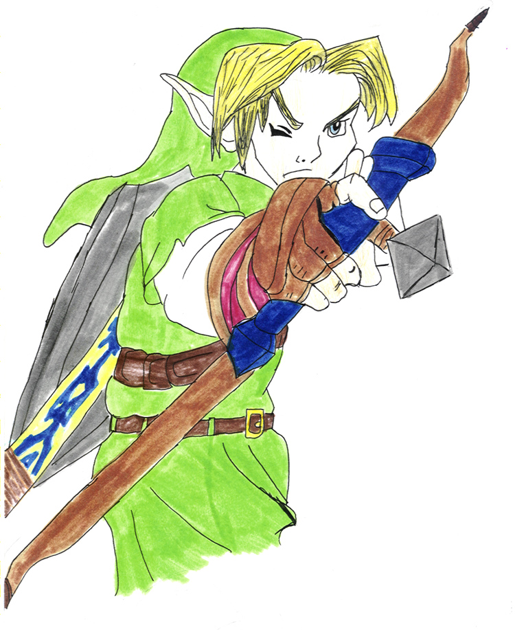 Link With Bow And Arrow By VincentValentine On DeviantART Cliparts.co