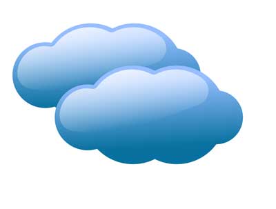 Pix For > Cloudy Clipart