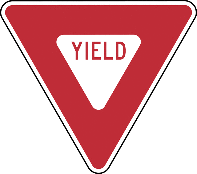 Yield, Color | ClipArt ETC